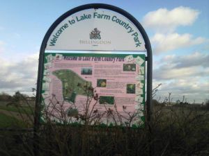 Lake Farm sign